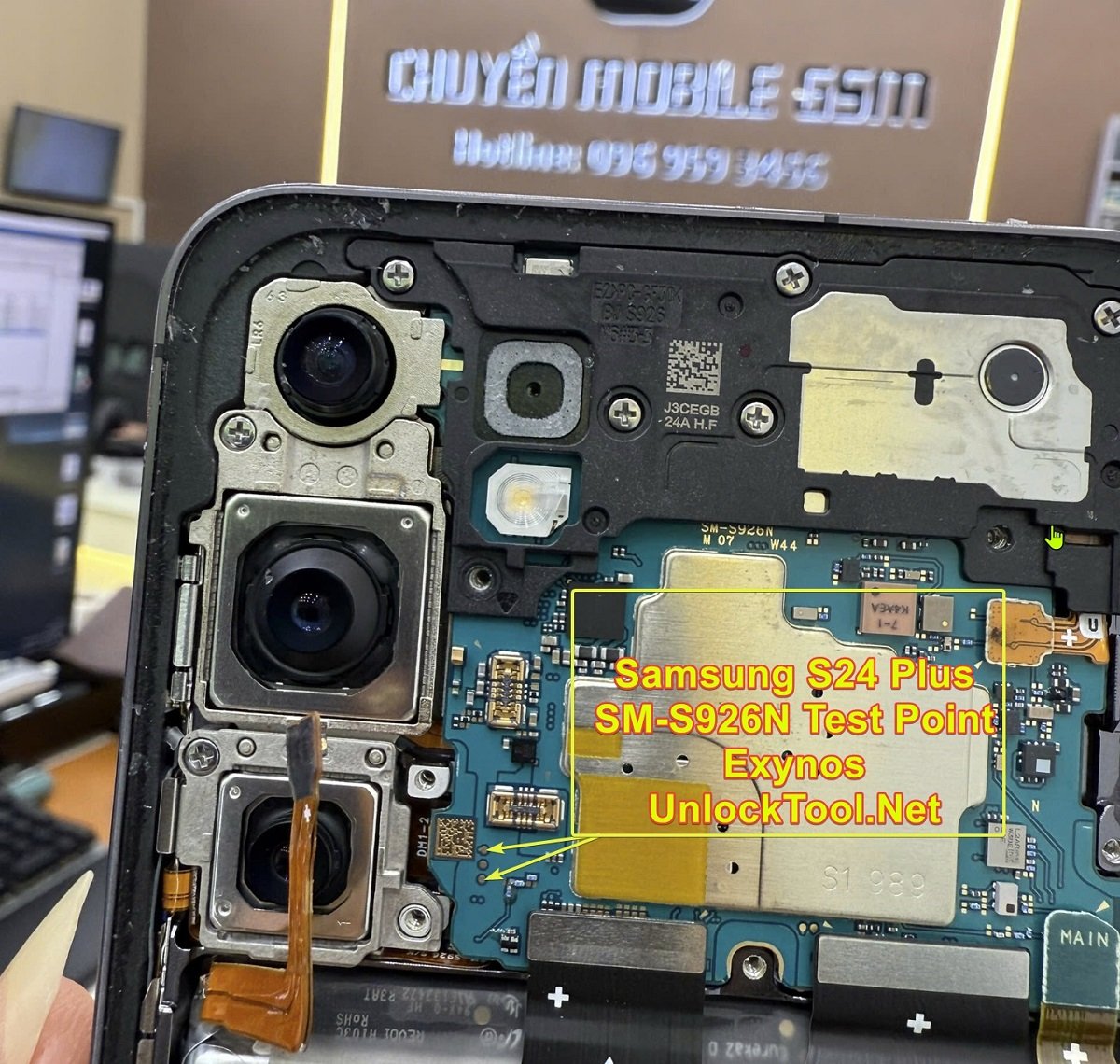 Samsung Galaxy S24 Plus 5g Sm S926 Test Point / EDL Point